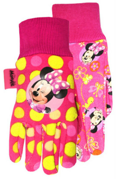 MidWest MM102T Minnie Mouse Toddler's Cotton Jersey Gloves with Knit Wrist