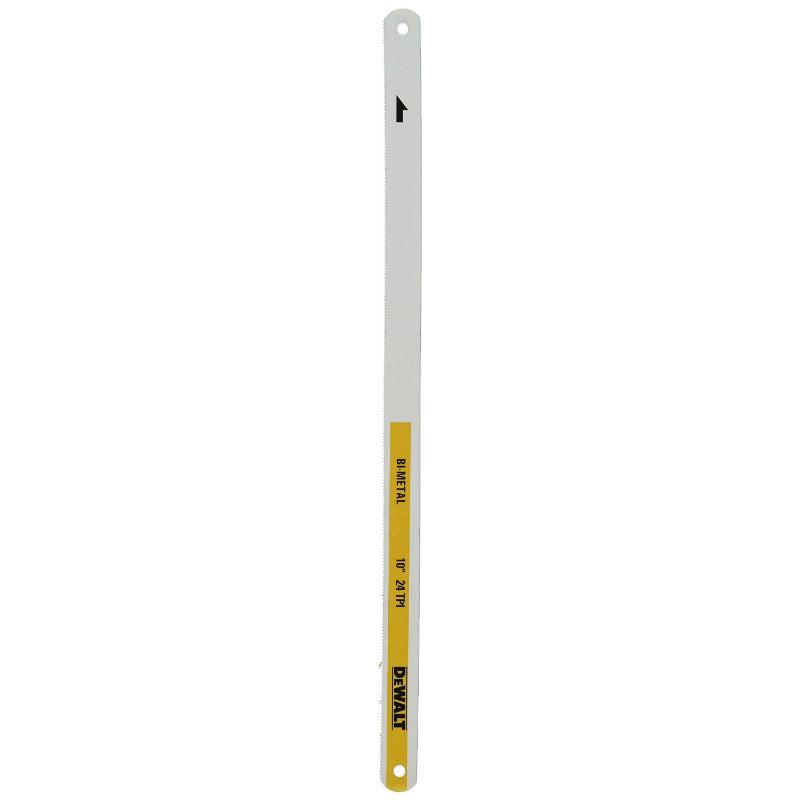 DeWalt® DWHT20549 Bi-Metal Hack Saw Blades, 10" x 24 TPI, 2-Pack