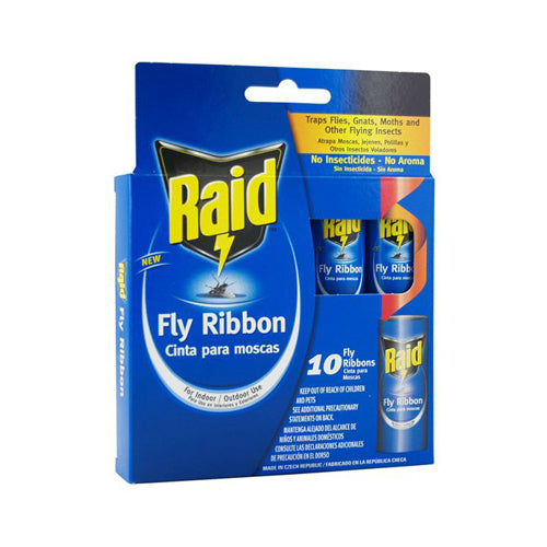Raid FR10B-RAID Fly Ribbon, 10-Count