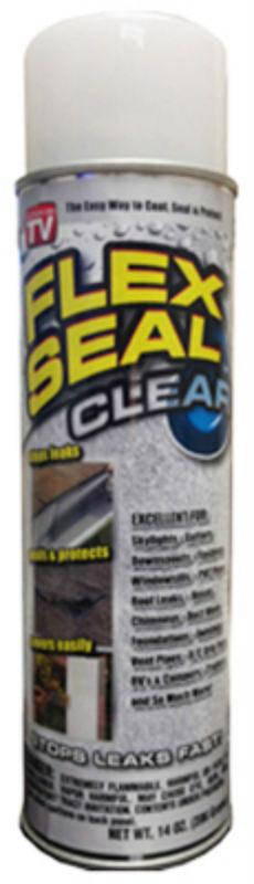 Flex Seal® FSCL20 Liquid Rubber Sealant Coating, 14 Oz, Clear