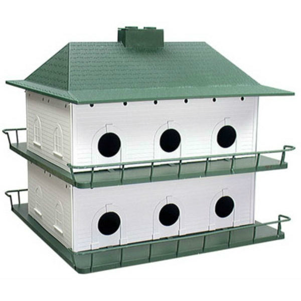 Heath PH-12 Durable & Light Weight Plastic Purple Martin House, 12-Room