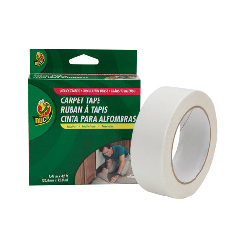 Duck 442060 Cloth Carpet Tape, 1.41" x 42'
