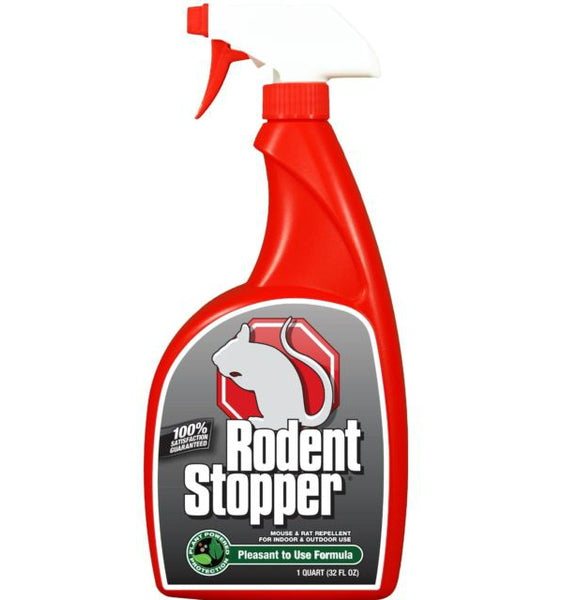 Messinas RS-U-016 Rodent Stopper® Mouse & Rat Repellent, Trigger Bottle, 32 Oz