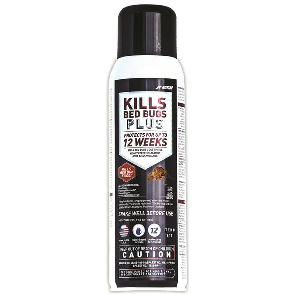 JT Eaton™ 217 Kills Bed Bugs Plus Spray, 17.5 Oz