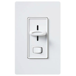 Lutron SCL-153PH-WH Skylark CFL/LED Single Pole/3-Way Preset Dimmer,150W, White