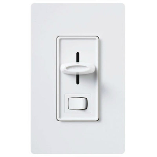 Lutron SCL-153PH-WH Skylark CFL/LED Single Pole/3-Way Preset Dimmer,150W, White