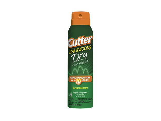 Cutter® HG-96248 Backwoods™ Dry Insect Repellent Aerosol, 4 Oz
