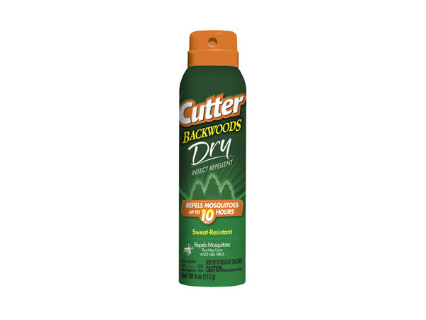 Cutter® HG-96248 Backwoods™ Dry Insect Repellent Aerosol, 4 Oz