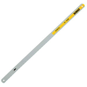 DeWalt® DWHT20566 Bi-Metal Hacksaw Blades, 12" x 18 TPI, 10-Pack