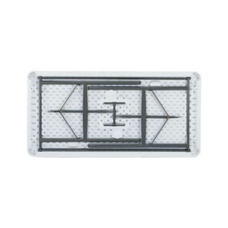 Lifetime 2940 Light Commercial Folding Table 24" x 48", White Granite