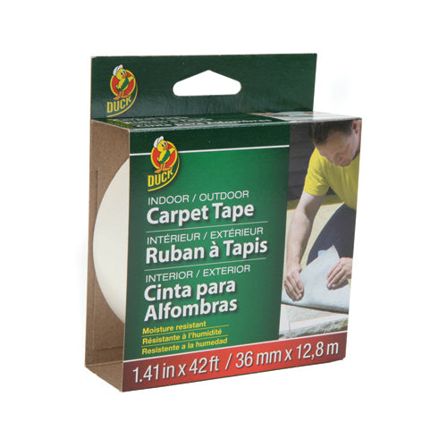 Duck 286373 Double-Ended Carpet Tape, 1.41" x 42'