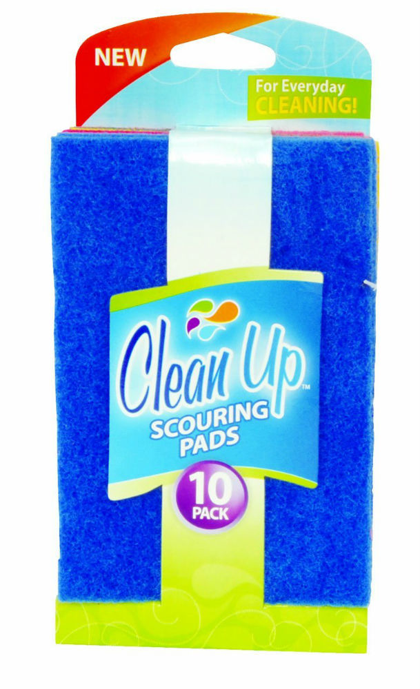 Clean Up™ 8824 Scouring Pads, 10-Pack