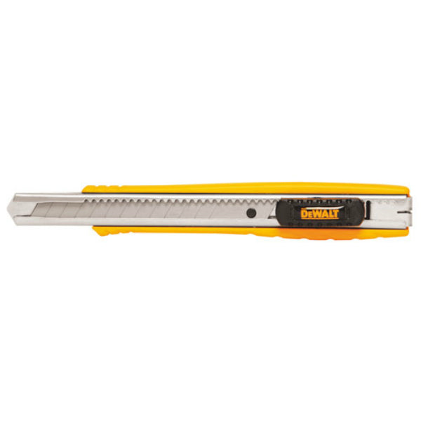DeWalt® DWHT10037 Single Blade Snap Off Knife, 9 mm