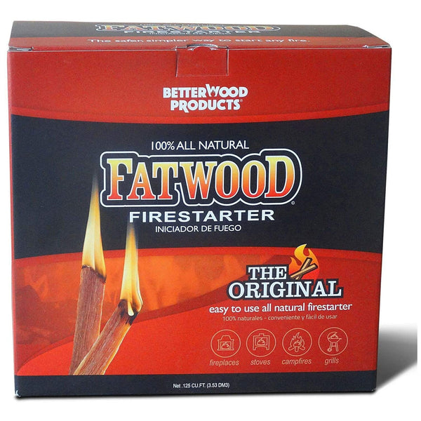 Fatwood 9910 All Natural 100% Firestarter, 0.25 CUFT, 10 Lb