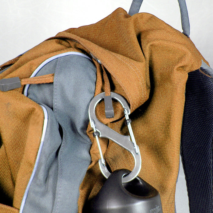 Nite Ize LSB4-11-R3 S-Biner SlideLock Double-Gated Carabiner #4, Stainless Steel