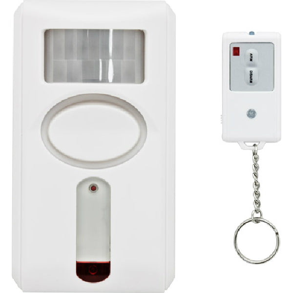 GE 51207 Wireless Motion Sensor Alarm with Keychain Remote