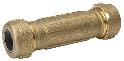 Mueller 160-304NL Repair Compression Coupling, 3/4", Brass