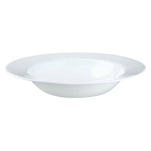 Corelle 1106713 Wide Rim Entree Bowl, Winter Frost White, 28 Oz