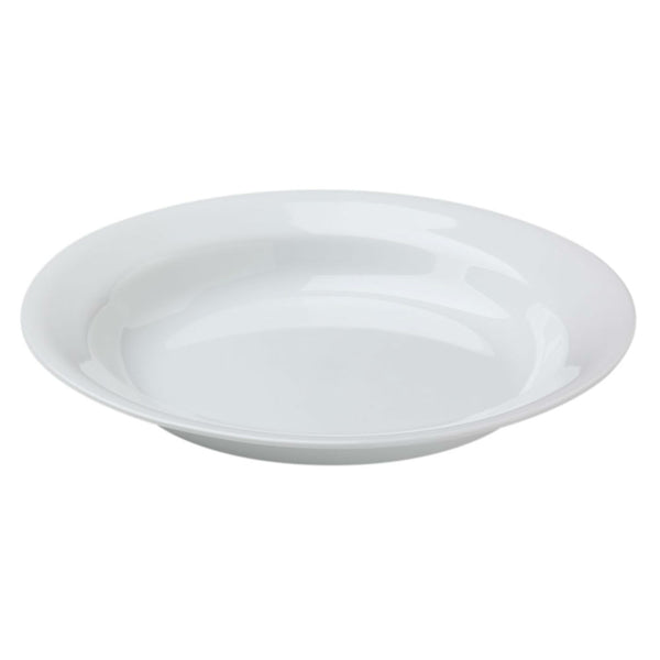 Corelle 6017636 Livingware Rimmed Soup/Salad Bowl, Winter Frost White, 15 Oz