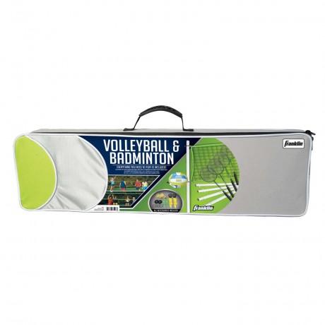 Franklin 50601 Intermediate Series Badminton & Volleyball Set