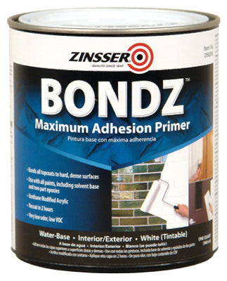 Zinsser 271198 Bondz Maximum Adhesion Water Based Primer, 1 Qt