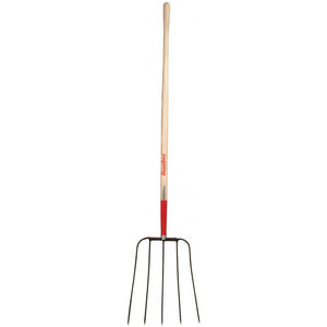 Razor-Back® 73141 Five Oval Tine Barley Fork, 48"