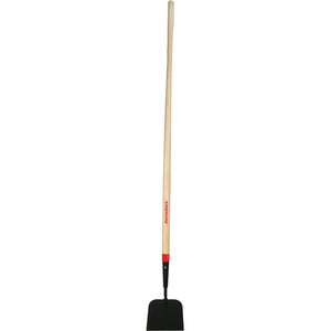 Razor-Back 78202 Industrial Grade Sidewalk/Ice Scraper with Wood Handle, 7"