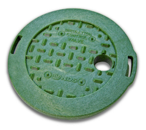 NDS 107C Irrigation Control Round Valve Overlapping Cover ICV, 6", Green