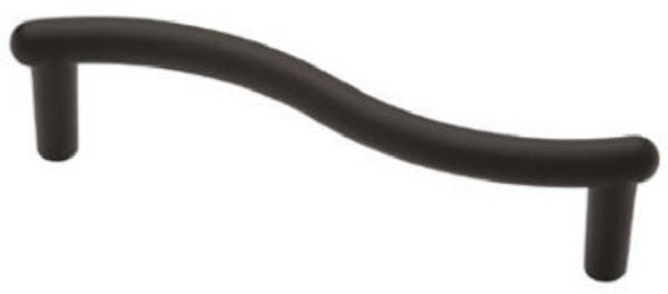 Liberty P83506H-FB-C Fusilli Cabinet Pull, 4-1/4", Flat Black