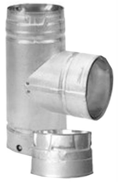 DuraVent® 4PVL-TR Pellet Vent Clean Out Tee, 4"