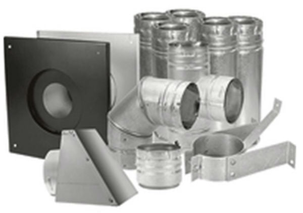 DuraVent® 4PVL-KHA Pellet Vent Horizontal Kit, 4"
