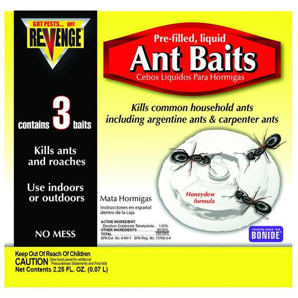 Bonide® 45100 Revenge® Liquid Ant Baits, 3-Pack