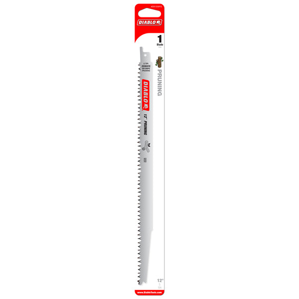 Diablo DS1205FG Wood Pruning Reciprocating Blade, 12" x 5 Tooth