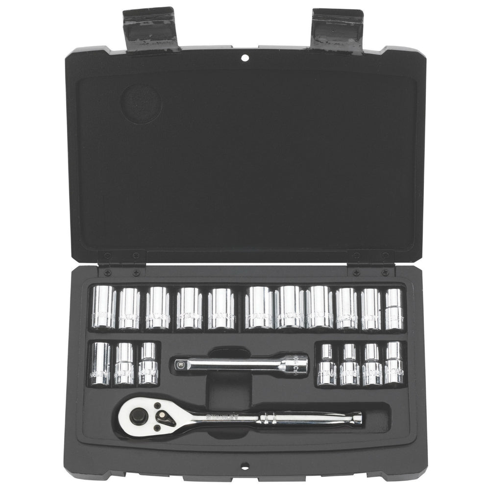 Stanley® 92-802 Socket Mechanic Tool Set, 20-Piece