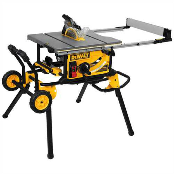 DeWalt® DWE7491RS Compact Job Site Table Saw 10" with Rolling Stand