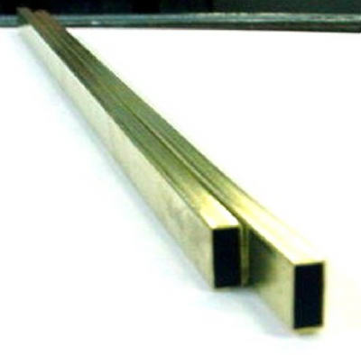 K&S 8264 Rectangular Brass Tube, 1/8" x 1/4" x 12" Length
