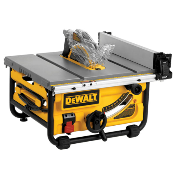 DeWalt® DWE7480 Compact Job Site Table Saw, Site-Pro Modular Guarding System,10"