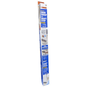 Frost King UDB77 Slide On Door Sweep & Draft Stop, 36", Brown
