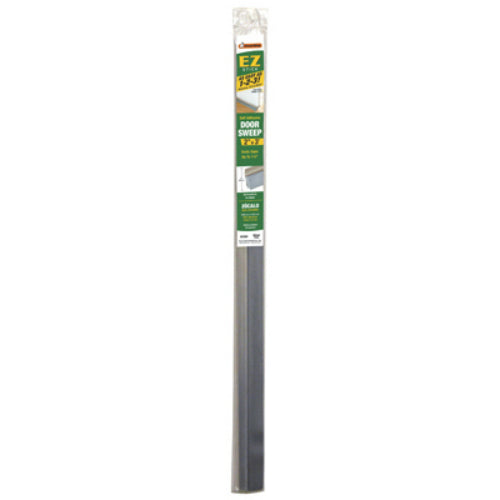 Frost King EZ36S Self Adhesive Door Sweep, 2" x 3', Silver