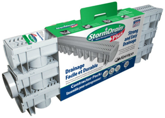 Fernco FSDP-GP3G StormDrain Plus Contractor Pack, 5-Piece