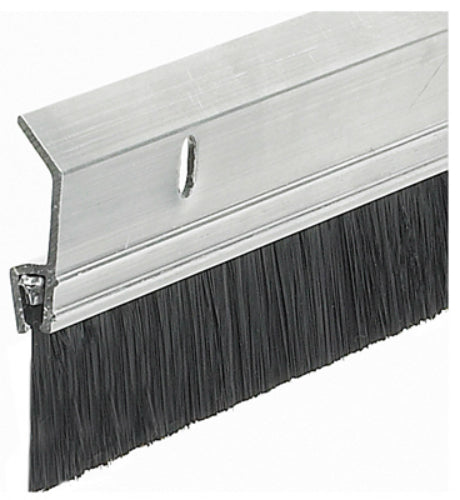 Frost King SB36H Heavy Duty Aluminum Brush Door Sweep, 2" x 3"