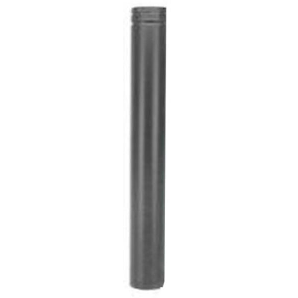DuraVent 3PVL-24R Pellet Vent Pipe w/ Twist Lock Construction, 3"D x 24"L