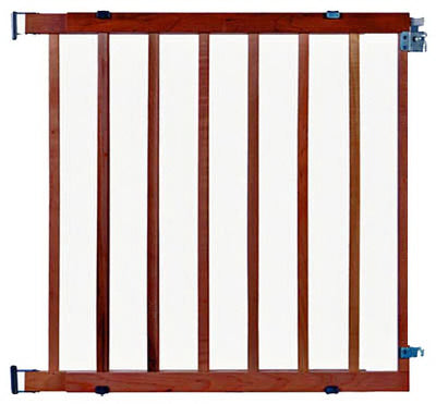 North States 4630 Stairway Swing Wood Safety Gate, 28"-42" x 30"