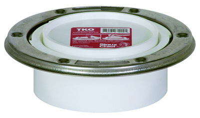 Sioux Chief 886-4PTM PVC Hub Closet Flange, 4"