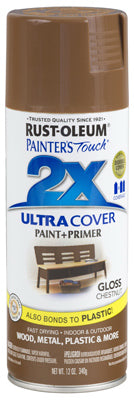 Rust-Oleum® Painters® Touch 2x Ultra Cover Spray Paint, 12 Oz, Gloss Chestnut