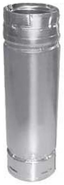 DuraVent® 4PVL-12R Pellet Vent Pipe, 4"D x 12"L