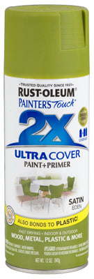 Rust-Oleum® Painter's® Touch 2x Ultra Cover Spray Paint, 12 Oz, Satin Eden