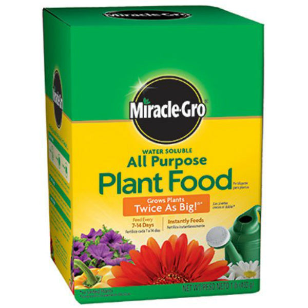 Miracle-Gro® 160101 Water Soluble All Purpose Plant Food, 24-8-16, 1 Lbs