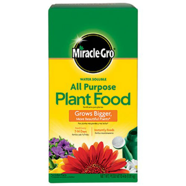 Miracle-Gro® 170101 Water Soluble All Purpose Plant Food, 24-8-16, 4 Lbs