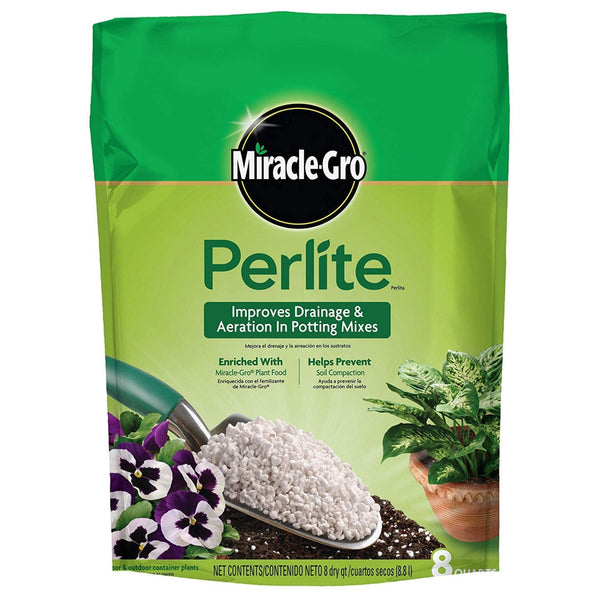 Miracle Gro 74278430 Perlite Organic, 8 Quart